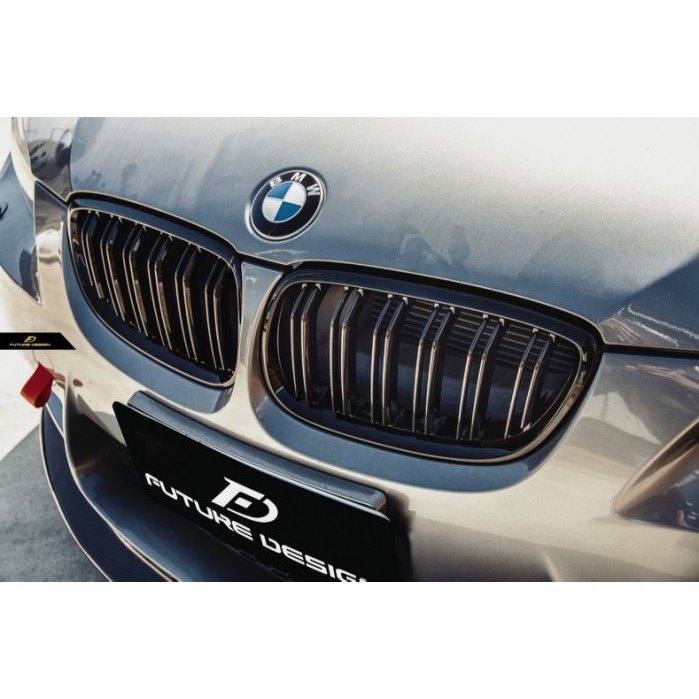 【政銓企業】BMW E92 E93 小改款前 前期 專用 雙線亮黑 水箱罩 現貨 320 328 335 M3