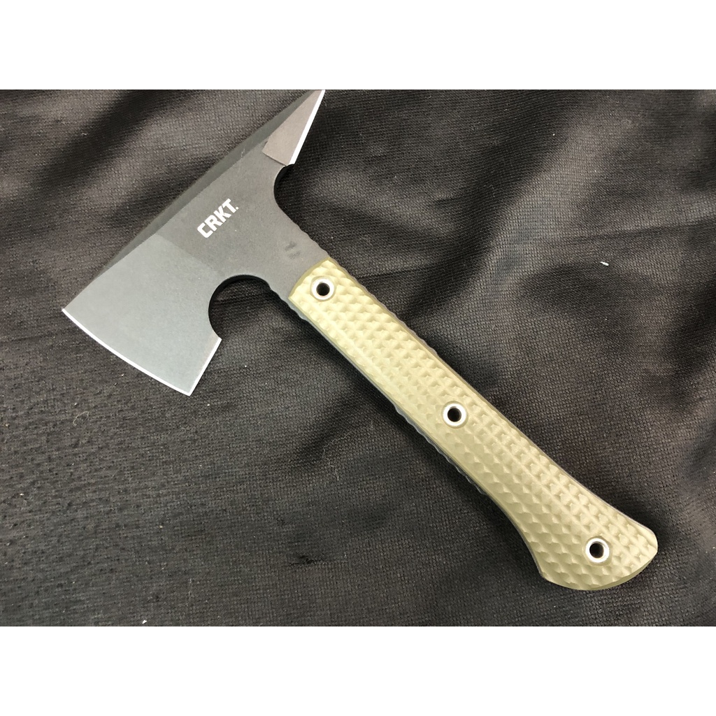 森化刀具 CRKT RMJ設計 JENNY WREN TOMAHAWK 戶外緊湊版戰斧 SK5鋼 附套-斧頭