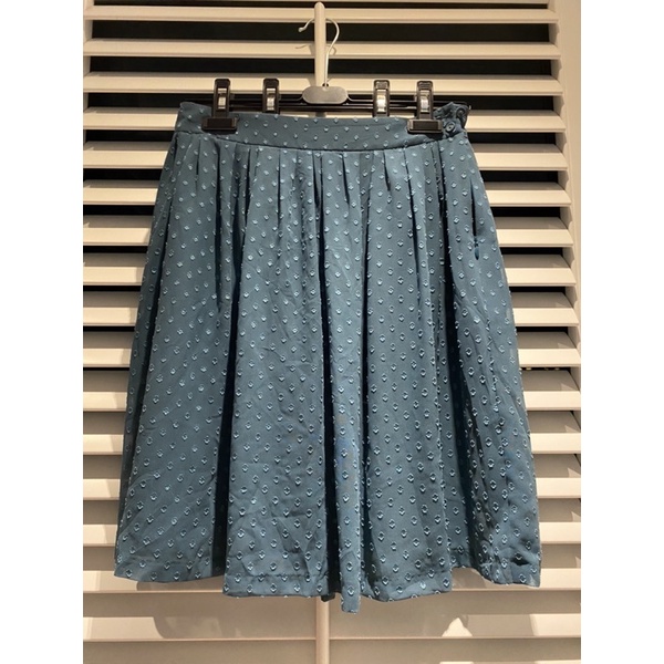 kumikyoku組曲藍綠色膝上裙