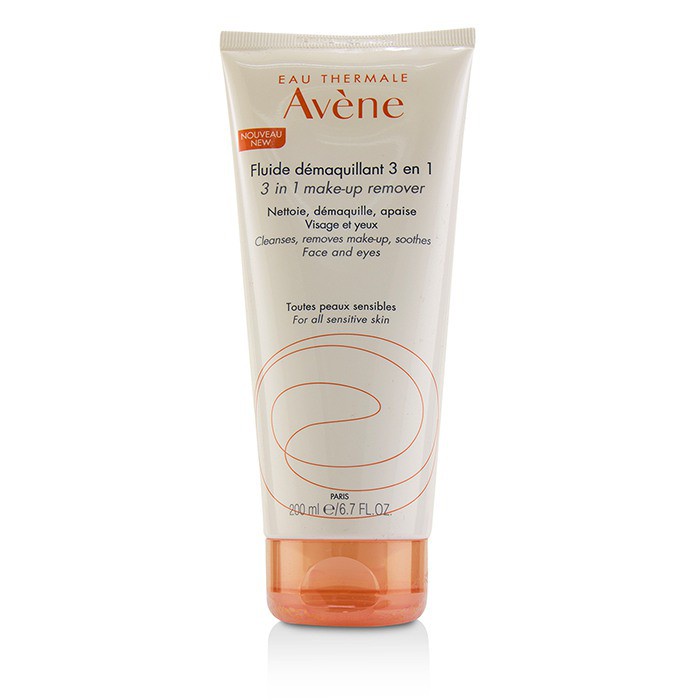 Avene 雅漾 - 3合1卸妝露(臉部及眼部) - 敏感膚質適用 3 In 1 Make-Up Remover