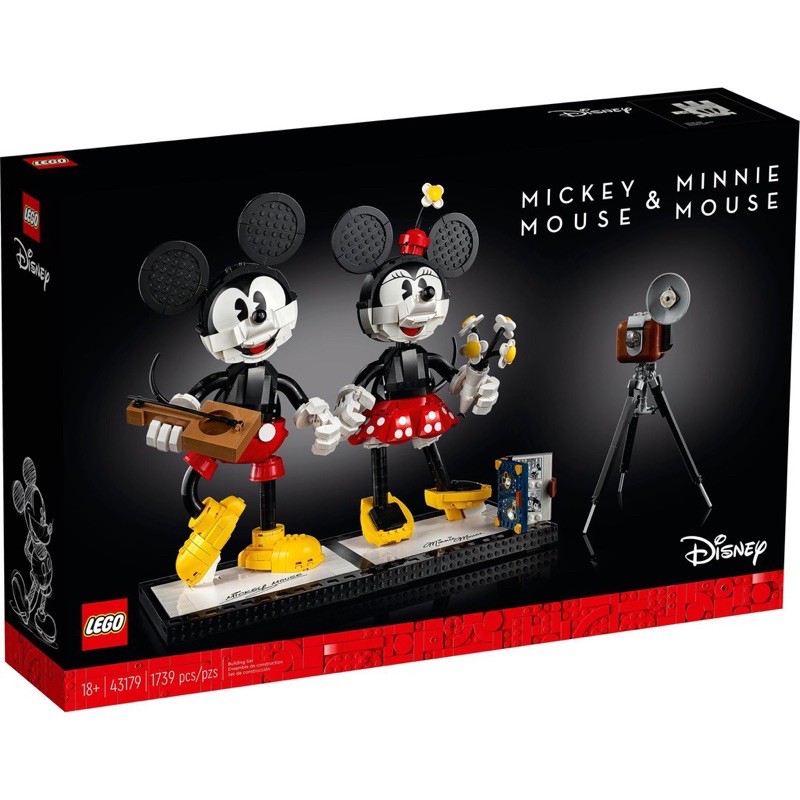 《傑克玩樂高》樂高 LEGO 43179 米奇 米妮 Mickey &amp; Minnie Mouse 迪士尼 71040