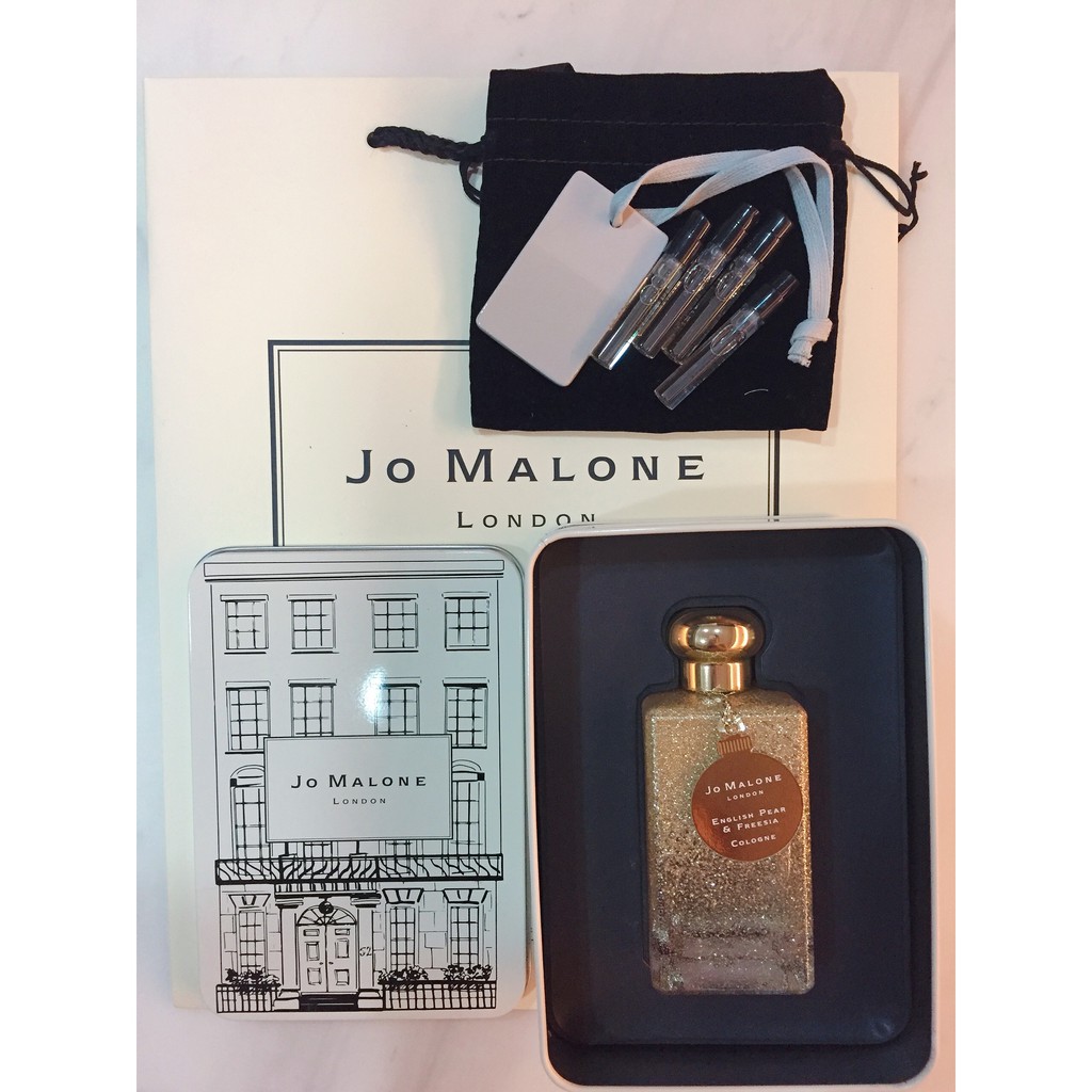 [英國代購] Jo Malone 2018 聖誕限量金箔瓶身及倫敦限量鐵盒組