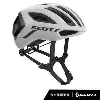 SCOTT CENTRIC PLUS 超輕量全能型競賽級安全帽 [純淨白]