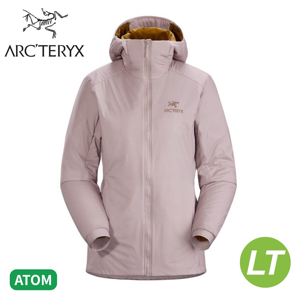 【ARC'TERYX 始祖鳥 女 Atom LT 化纖外套《維拉粉》】24111VA/保暖外套/連帽外套/防風外套