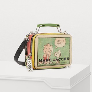 美國正品🇺🇸 Marc Jacobs X Snoopy MJ 史奴比 限量 聯名 BOX BAG 便當包 箱子包