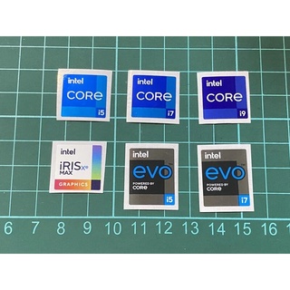 萊特 電腦精品2021年 筆電 桌機 INTEL CPU 效能貼紙 I5 I7 EVO IRIX MAX