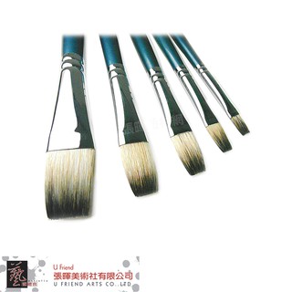 Macro Wave馬可威黑貂毛水彩筆AR19單支平頭