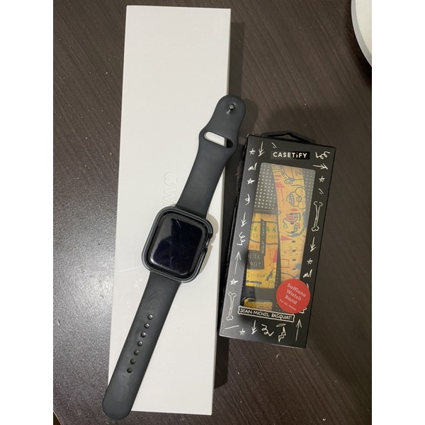 （二手）Apple watch S6 44mm 送CASETiFY 錶帶
