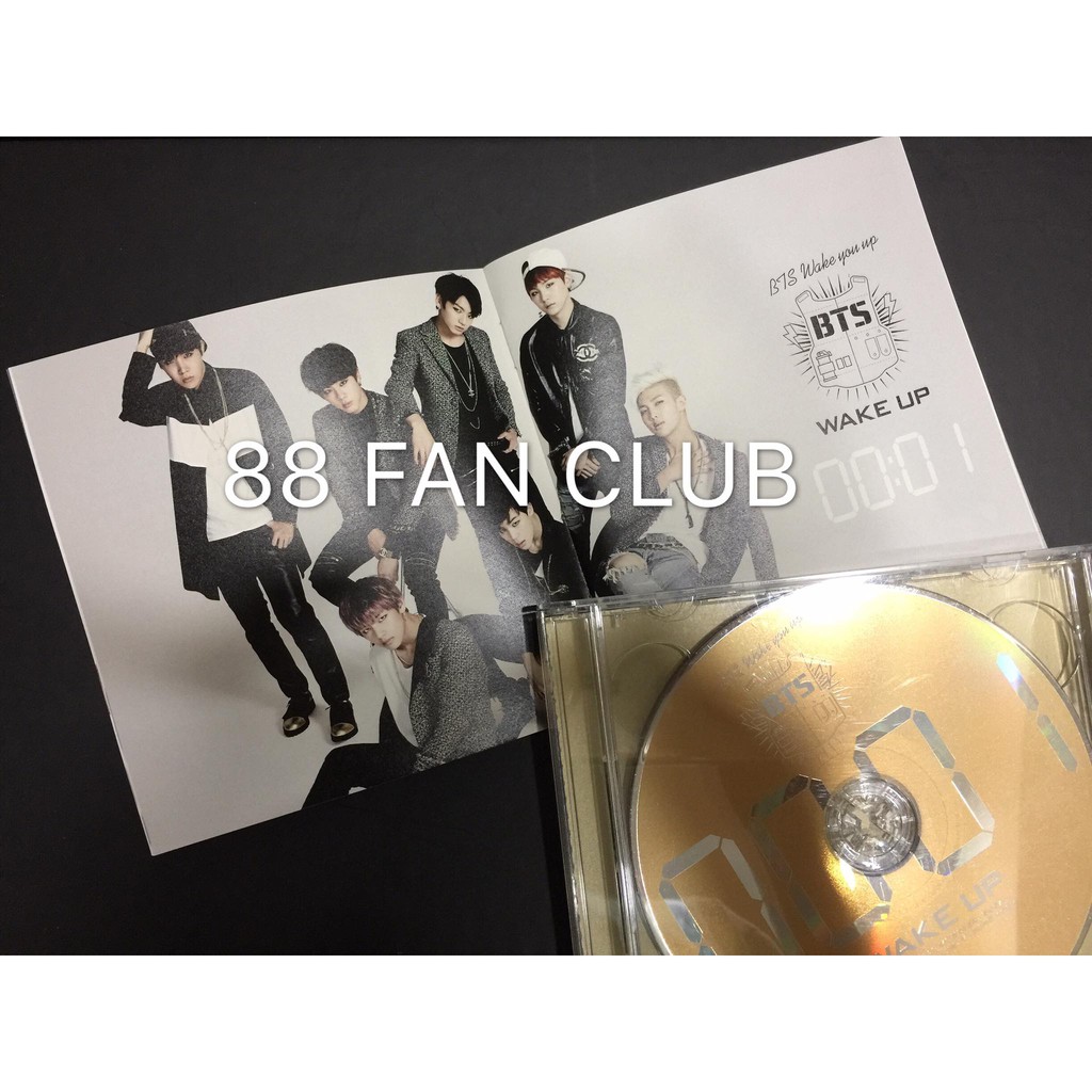 限定賣場 Bts 防彈少年團日本專輯wake Up Cd Dvd 初回限定盤a Wake Up 小卡號錫 蝦皮購物