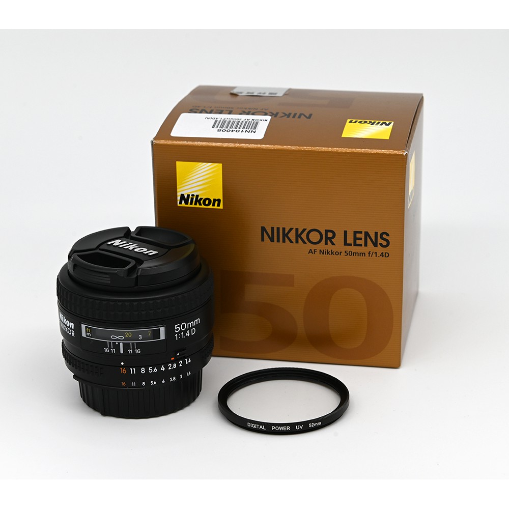 二手 Nikon 尼康 AF 50mm F1.4D 國祥公司貨 九成八新