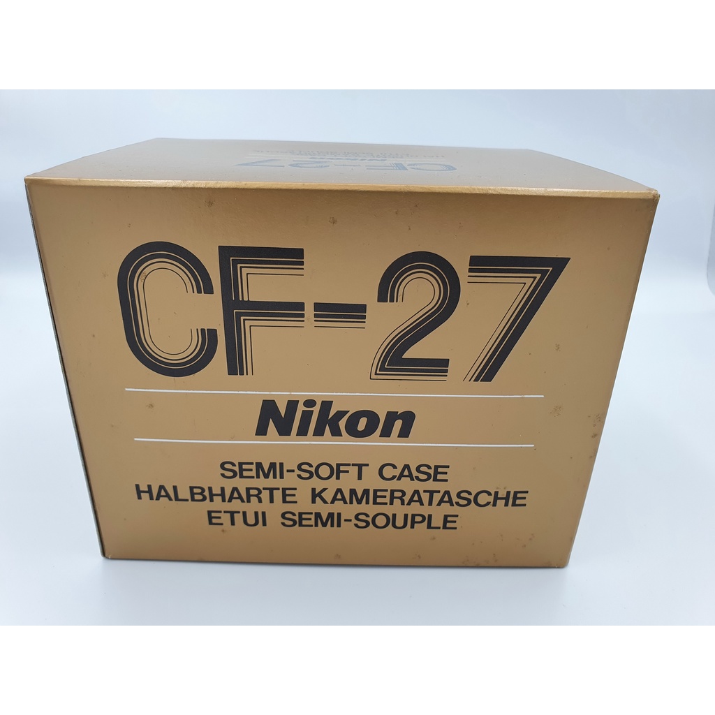 全新品 Nikon CF-27 (Nikon FE FM FE2 FM2 原廠專用機身皮套)