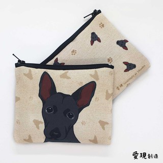 iShare愛現｜臺灣犬/米克斯 4毛色 寵物圖樣簡單收納零錢包｜萬用收納包