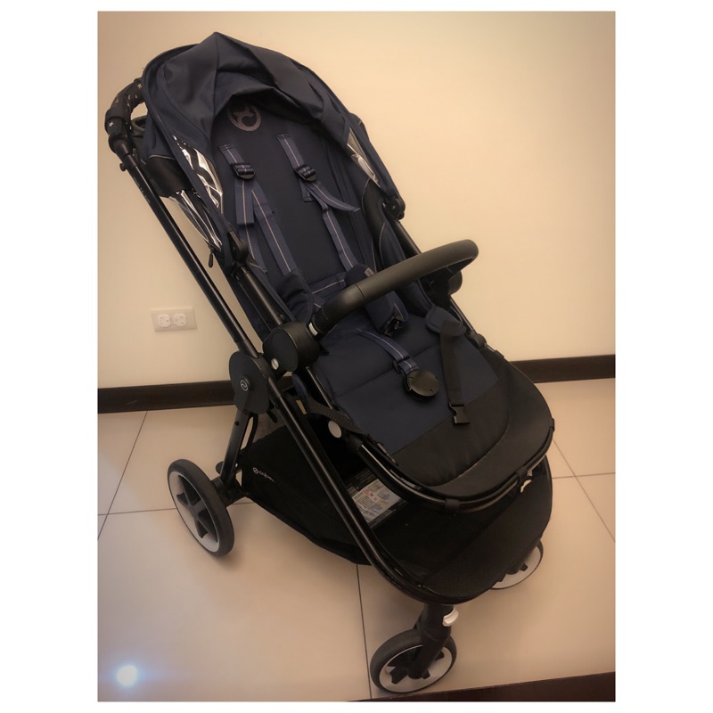 Cybex IRIS M air 嬰兒推車 高景觀雙向手推車 深藍