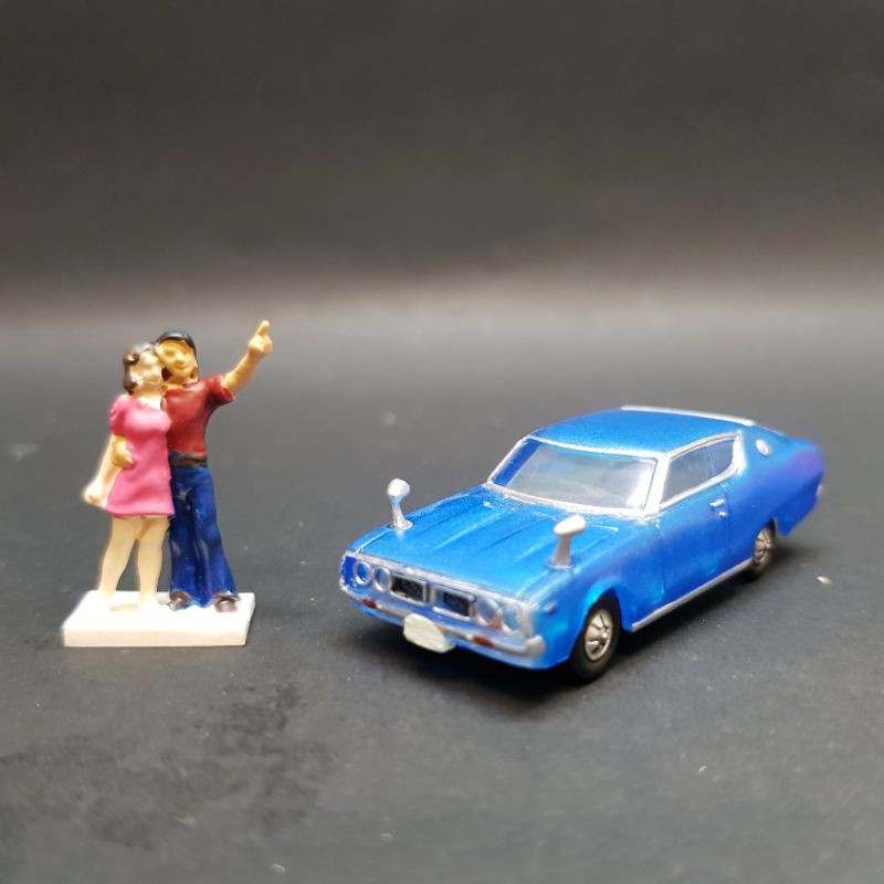 ⭐喔啦玩具店⭐昭和 小物 日本 復古 跑車 汽車 微型場景 迷你小物 場景 系列 盒玩 食玩 盲抽