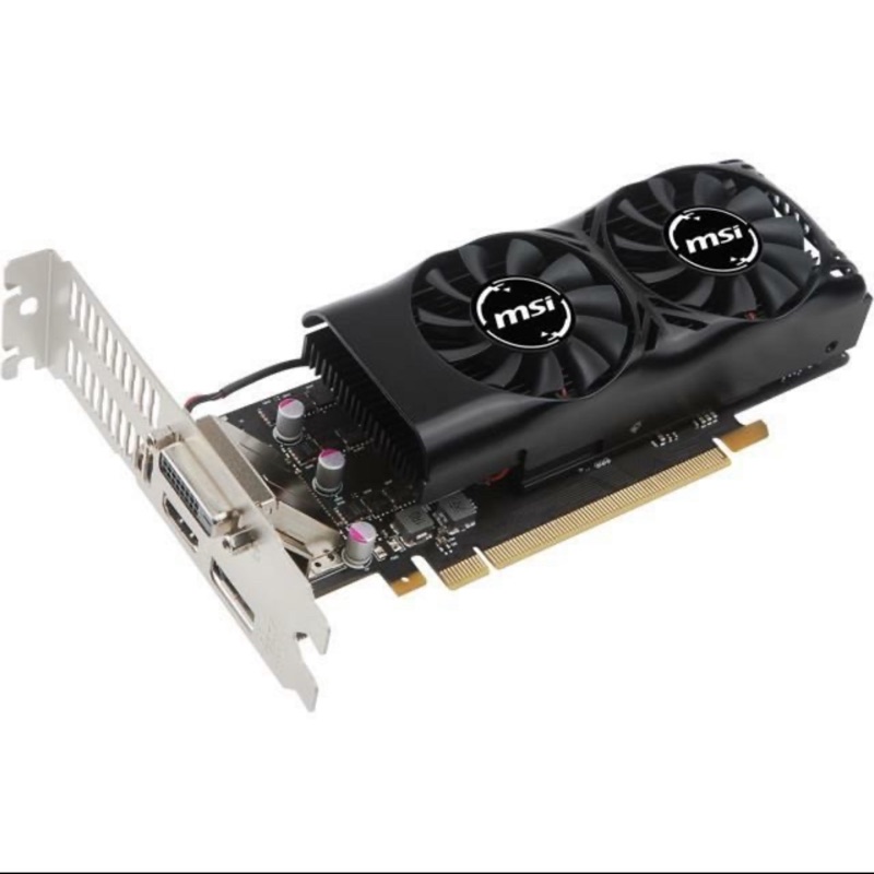 微星顯示卡GeForce GTX 1050 2GT LP