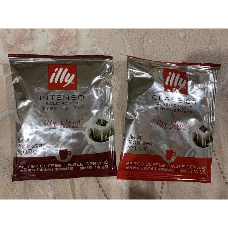 現貨 馬上出貨 illy意利咖啡 咖啡包 義大利進口 Classic 濾掛式咖啡 耳掛式咖啡 萬豪飯店御用頂級品牌咖啡包