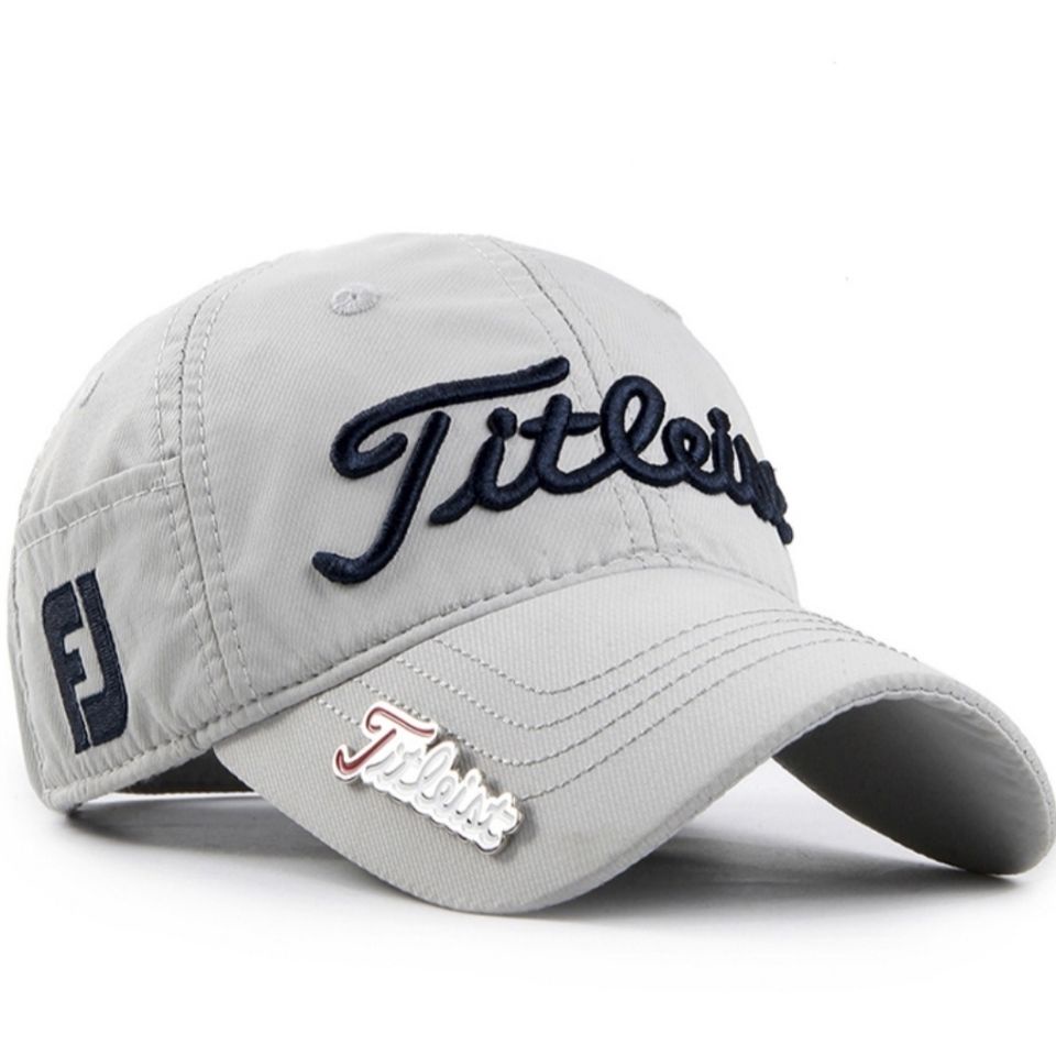 新款鴨舌帽子男女通用百搭棒球帽 Titleist高爾夫球帽 休閒遮陽帽