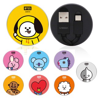 GARMMA 宇宙明星 BT21 Type-C 伸縮式傳輸線 充電線 TYPEC 韓國 BTS防彈少年團 BTS 伸縮線