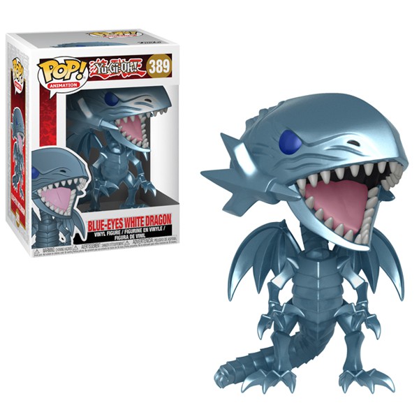 BEETLE FUNKO POP 青眼白龍 YU-GI-OH! 遊戲王 BLUE-EYES DRAGON 389