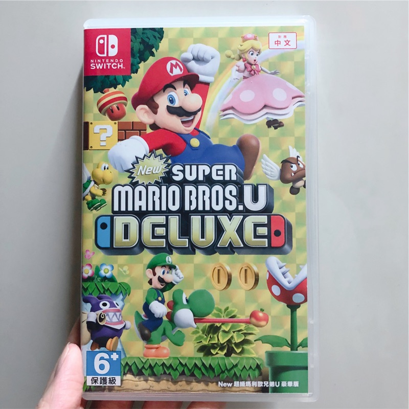 SWITCH super mario bros.U 超級馬利歐U 豪華版 中文版 遊戲片switch