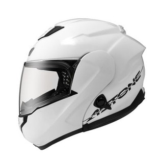 [安信騎士] 法國 ASTONE RT1300F 素色 白 可掀式全罩安全帽 可樂帽 內置墨片 RT-1300