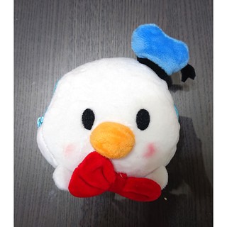 Tsum Tsum 唐老鴨絨毛伸縮票卡夾零錢包