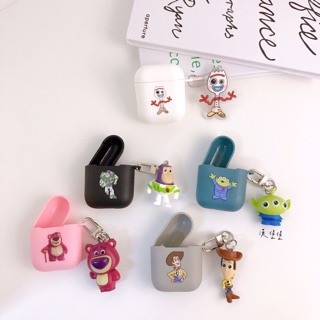 【漢堡堡】玩具總動員吊飾AirPods 1/2代保護套burgerger
