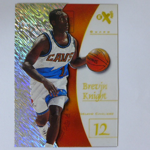 ~ Brevin Knight ~RC/NBA球星/布萊文·奈特 1997-1998年E-X.透明塑膠新人卡