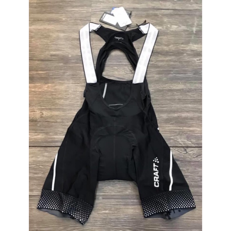 craft verve glow bibshort full black c1