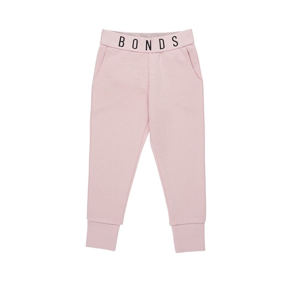 澳洲 Bonds 6Y 兒童 運動褲 休閒褲 粉紅色 長褲