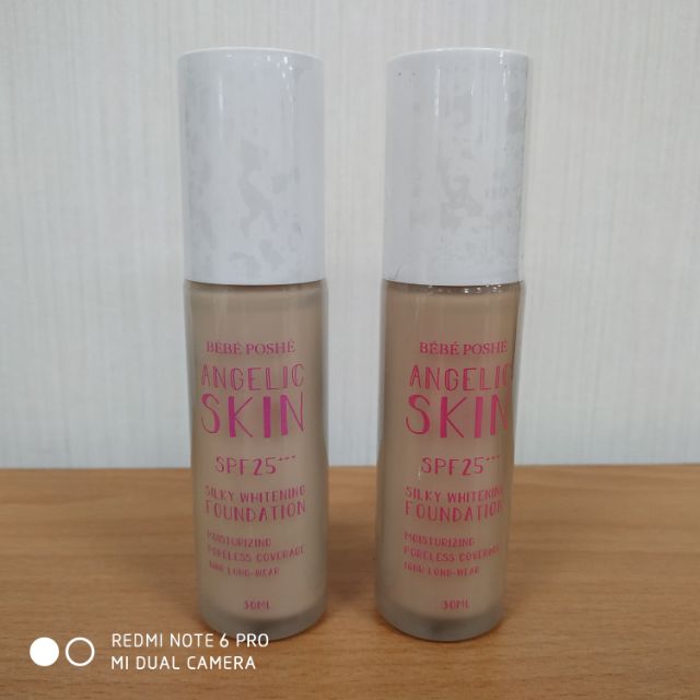 BEBE POSHE 奢華寶貝天使肌密霧光輕粉底SPF25+++ 30ml