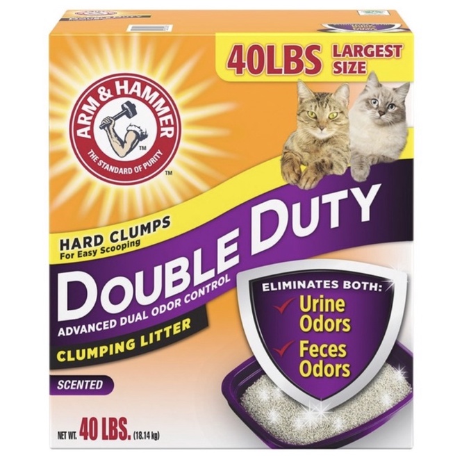 好市多代購costco ARM &amp; HAMMER 加強除臭貓砂 18.14公斤