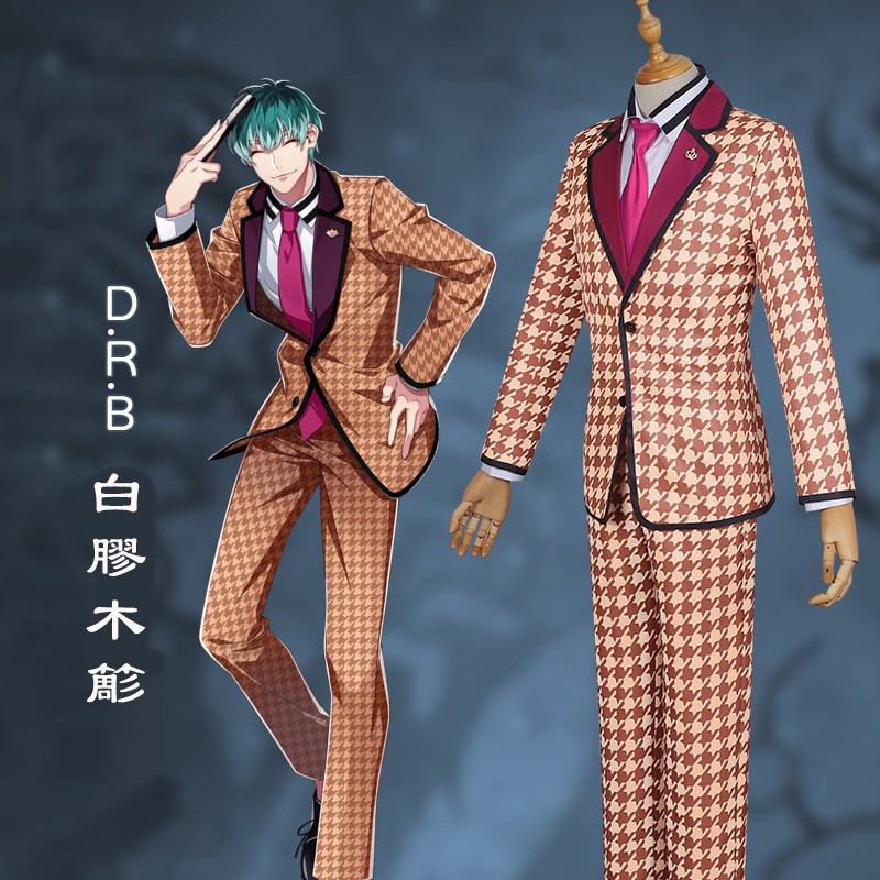 催眠麥克風cos服聲優rapbattle企劃白膠木簓cosplay西裝套裝 蝦皮購物