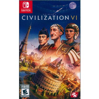 NS Switch 文明帝國 6 中英日文美版 Sid Meier's Civilization【一起玩】(現貨全新)