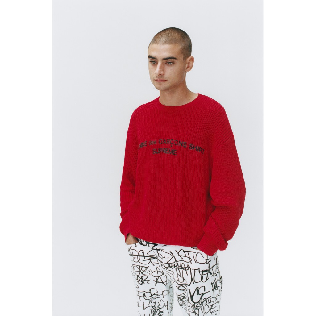 supreme commes des garcons t shirt