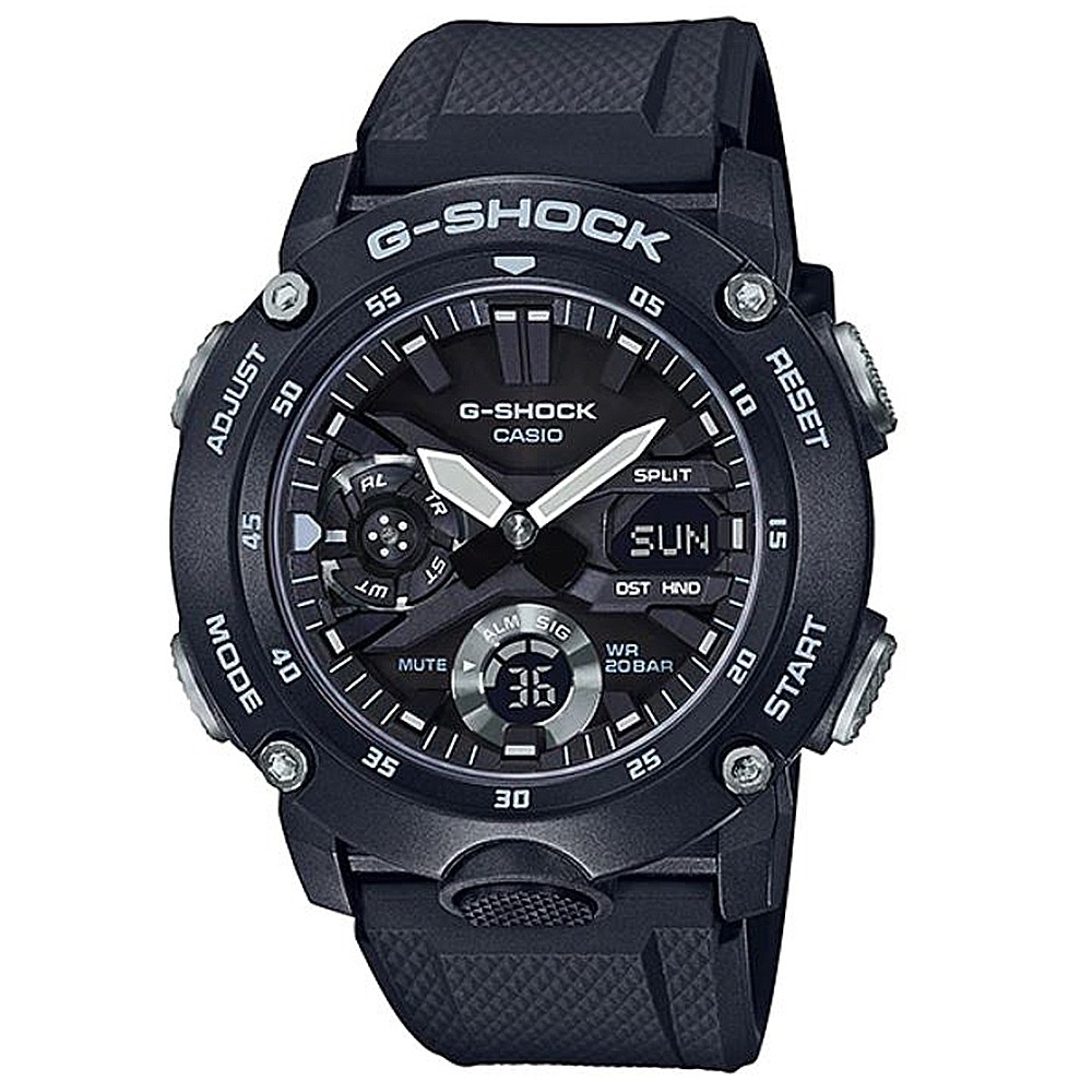 【CASIO】卡西歐 G-SHOCK GA-2000S-1A  原廠公司貨【關注折扣】