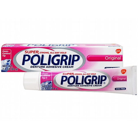 POLIGRIP假牙黏著劑-68g/條