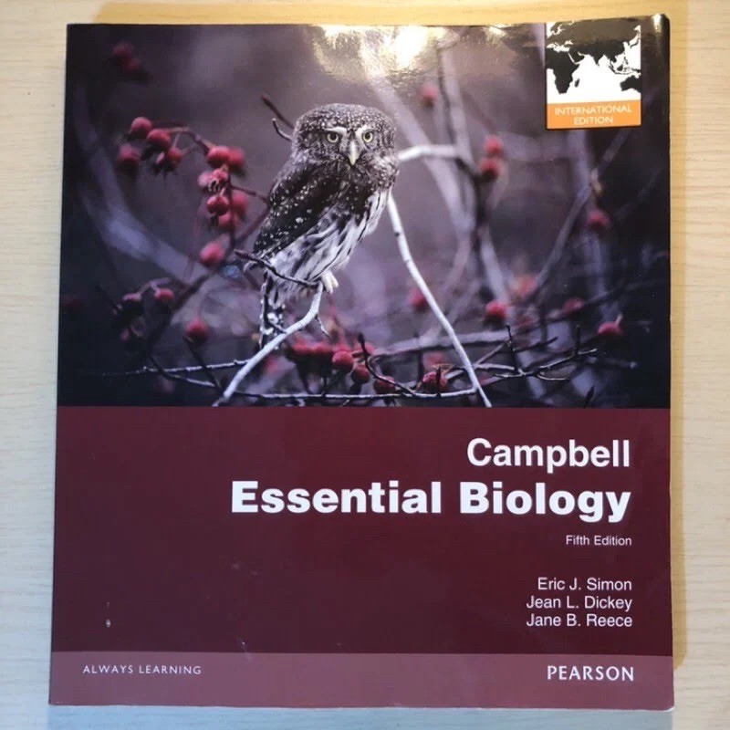 二手｜生物學｜原文書｜Campbell Essential Biology 5th edition
