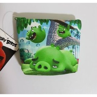 正版全新現貨2款憤怒鳥 搗蛋豬Angry Birds 正版梯型零錢包 收納包 卡片包 小物包 帆布零錢包 禮物