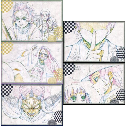 Ufotable 鬼滅之刃明信片a お楽しみくじ景品第2期全5種現貨 蝦皮購物