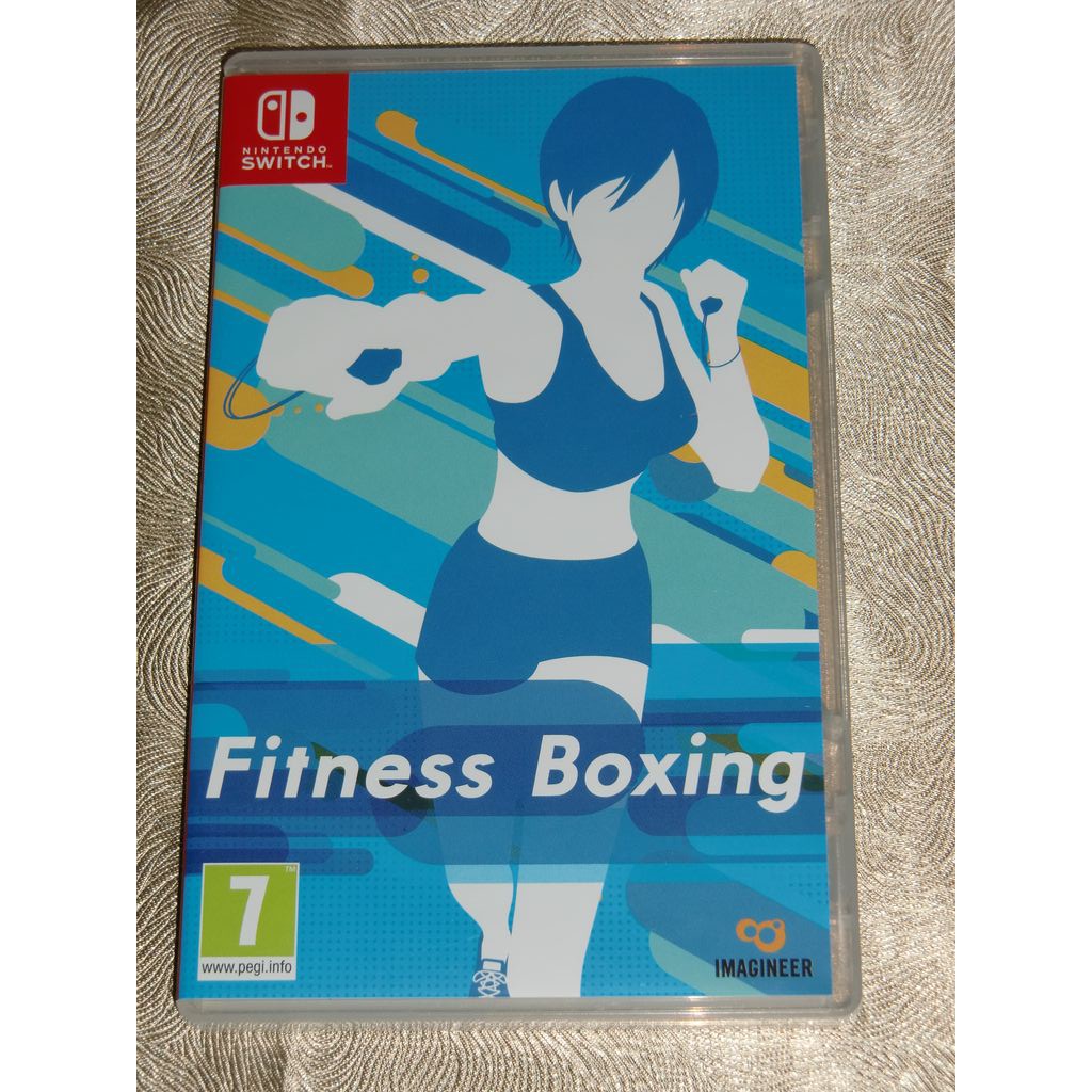 Ns 減重拳擊 健身拳擊 中文版歐版封面二手switch Fitness Boxing 蝦皮購物