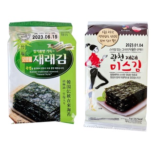 韓國 海苔 單包 激安殿堂 竹鹽海苔 廣川傳統海苔 傳統海苔 韓國海苔