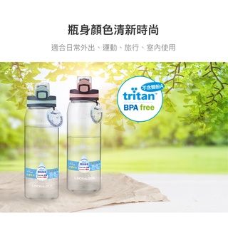 樂扣樂扣優質時尚彈蓋水壺900ml/藍(ABF686BLU)/粉(ABF686PIK) 學生水壺 運動水壺 兒童水壺