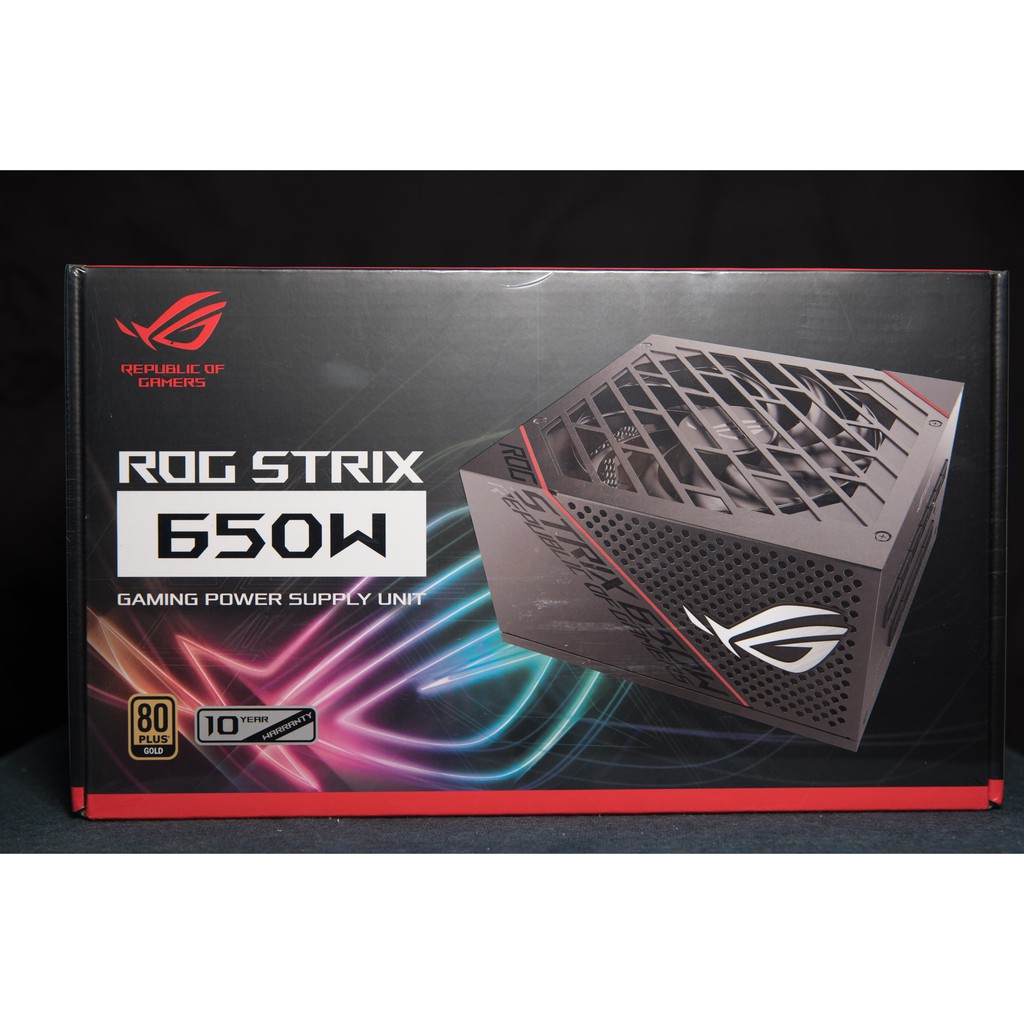 二手 華碩 ASUS STRIX 650W 80PLUS 金牌 電源供應器