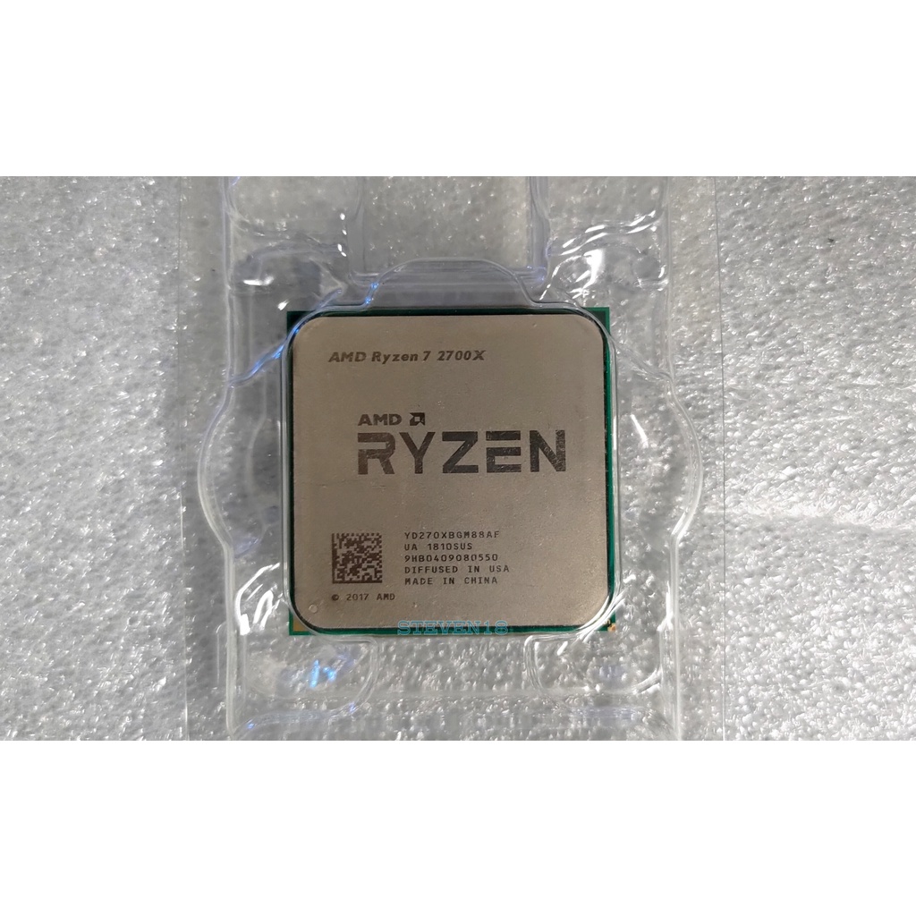 AMD Ryzen™ 7 2700X 8C/16T (3.7/4.3GHz)