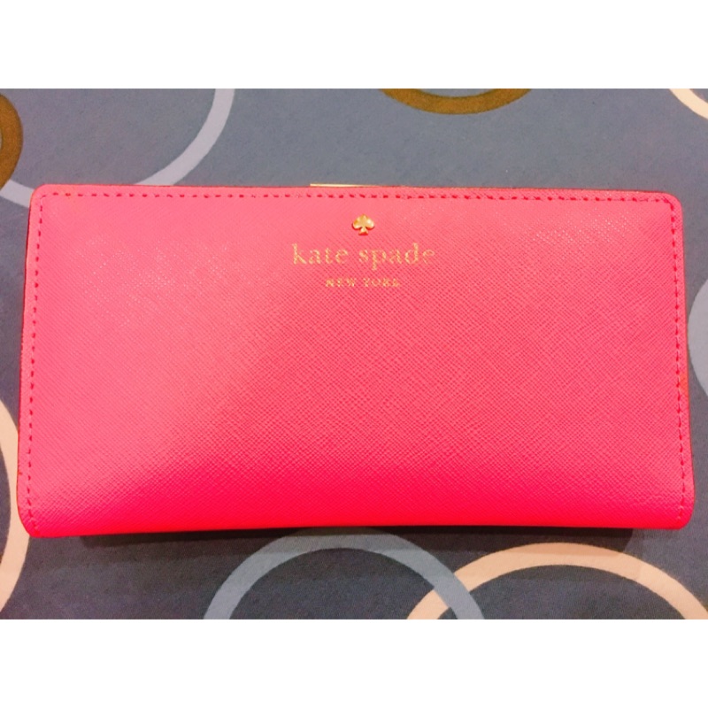 Kate Spade 長夾/皮夾 粉紅色/桃紅色