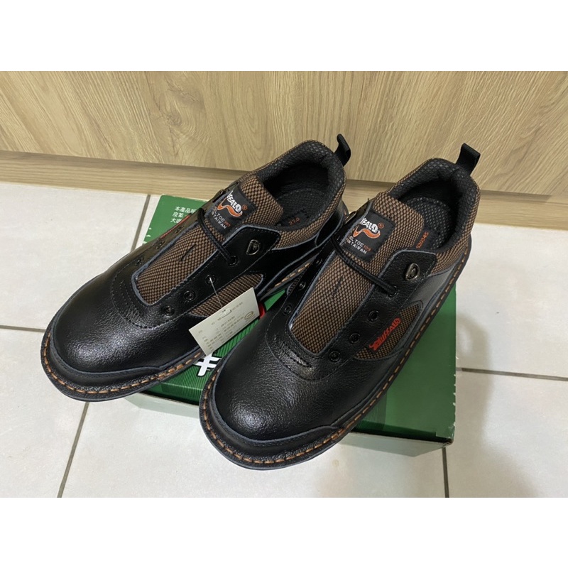 牛頭牌 高級安全鞋Y7001B/黑色、咖啡色/9號