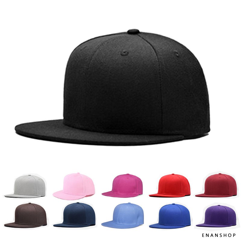 素面板帽 嘻哈帽 遮陽帽 棒球帽 男女中性款 可調大小 惡南宅急店【0109G】