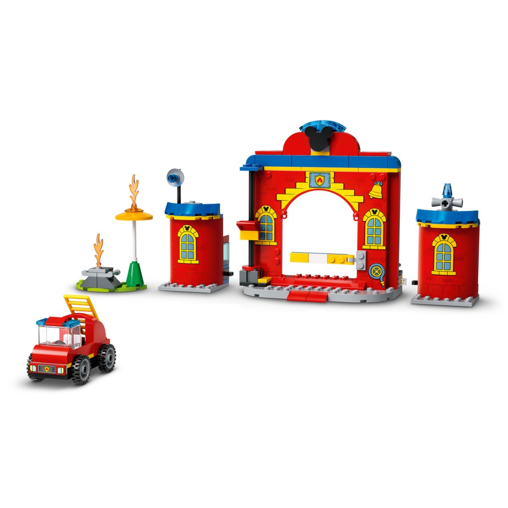 木木玩具 樂高 LEGO 10776 盒裝 拆賣 10776 消防局 消防車 米奇 場景