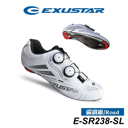 [福利品] EXUSTAR 公路車卡鞋 碳纖 E-SR238-SL